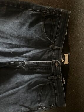 Nicole Miller Dark Indigo High-Rise Straight Jeans